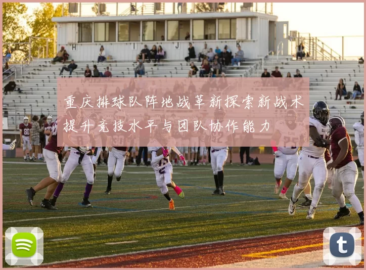 重庆排球队阵地战革新探索新战术提升竞技水平与团队协作能力