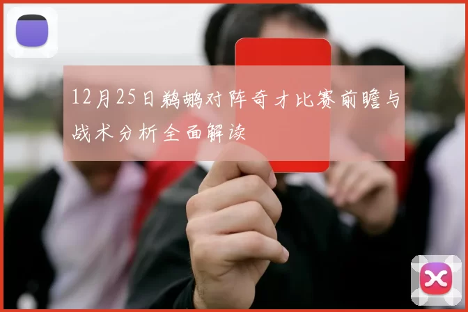 12月25日鹈鹕对阵奇才比赛前瞻与战术分析全面解读