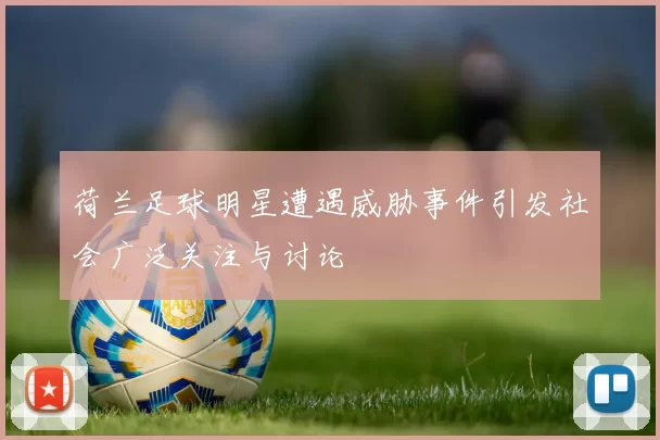 荷兰足球明星遭遇威胁事件引发社会广泛关注与讨论